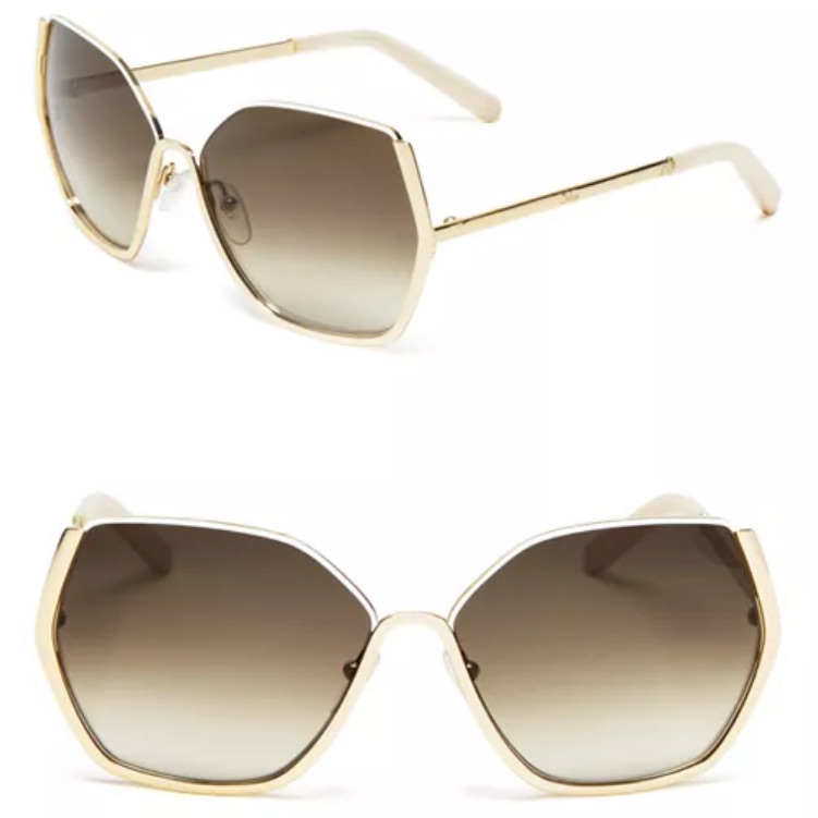 Chloe Danae Sunglasses Ce115s 756 In Gold